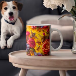 Honeybee Blossom Harmony Mug