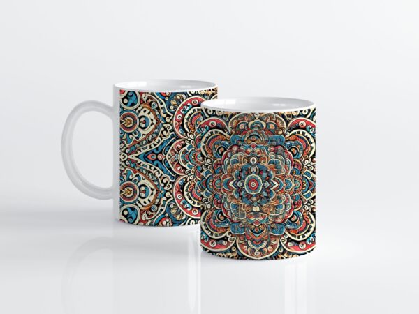 Klassisk Mandala Mugg - Bild 3