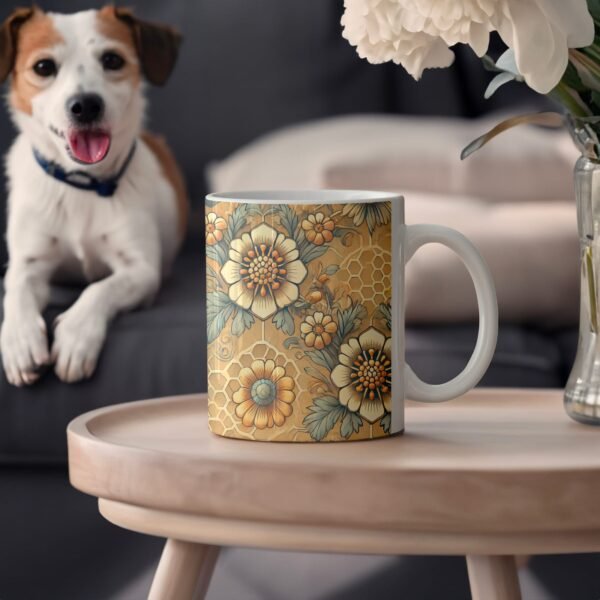 Vintage Bee Blossom Mug - Bild 2