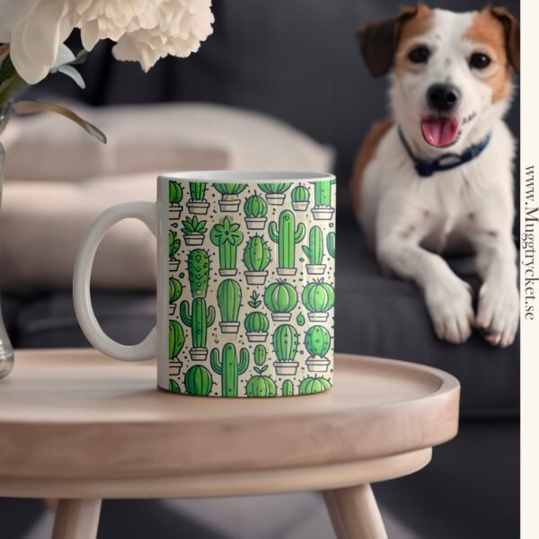 Cactus Cartoon Mug - Bild 3