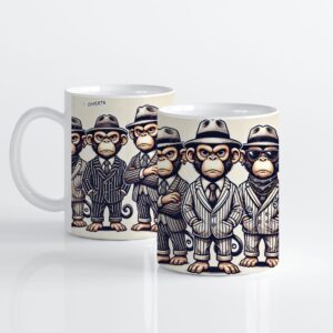 Gangster Monkey Squad Mug