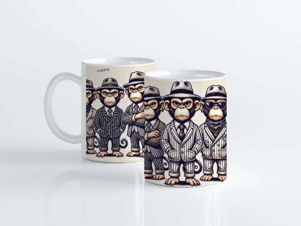 Gangster Monkey Squad Mug