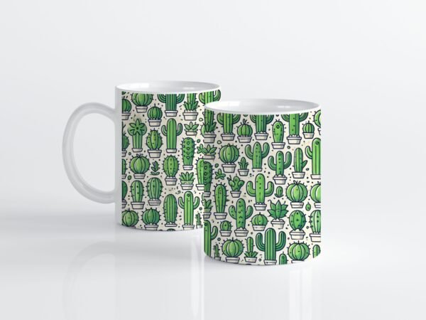 Cactus Cartoon Mug